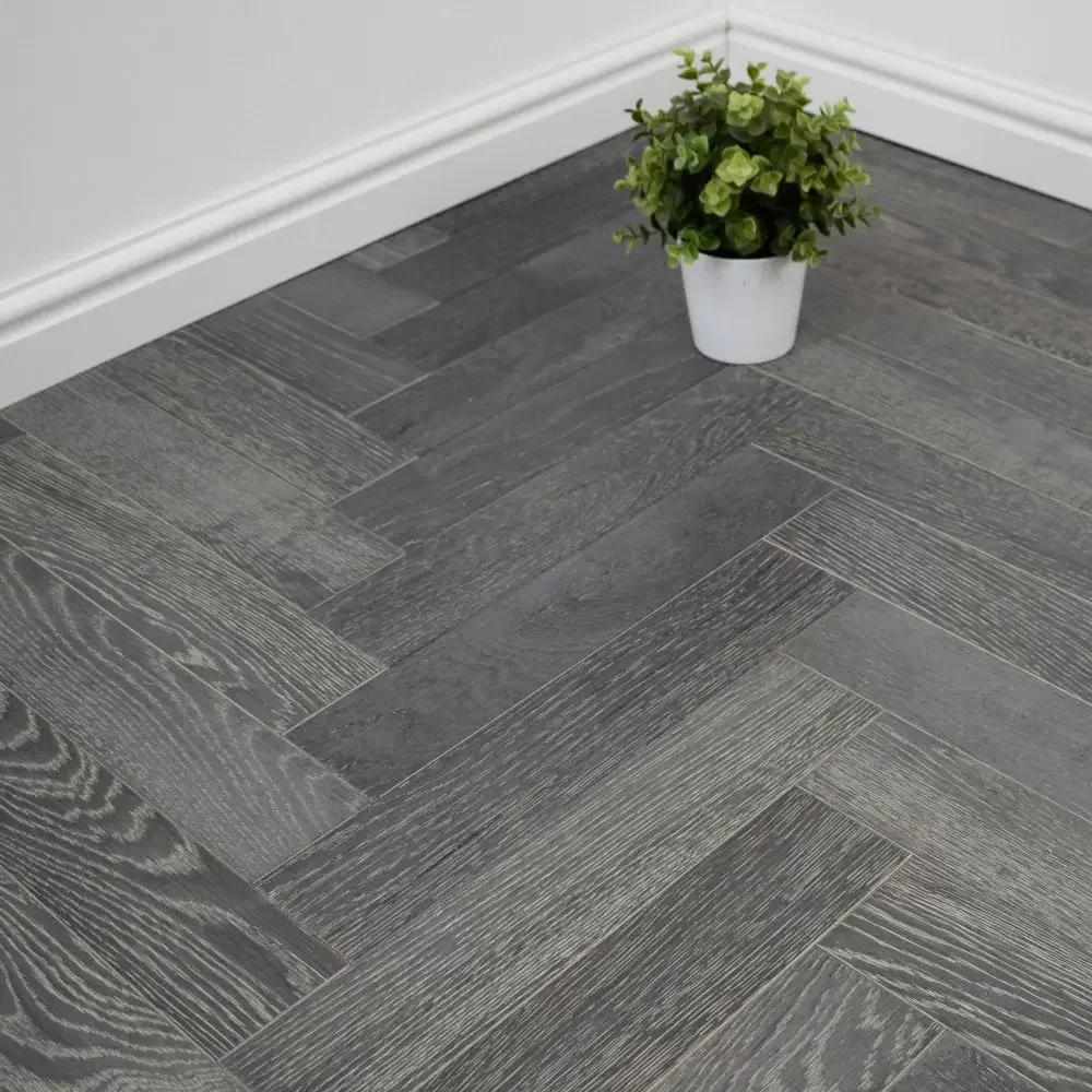 Grey Parquet Flooring