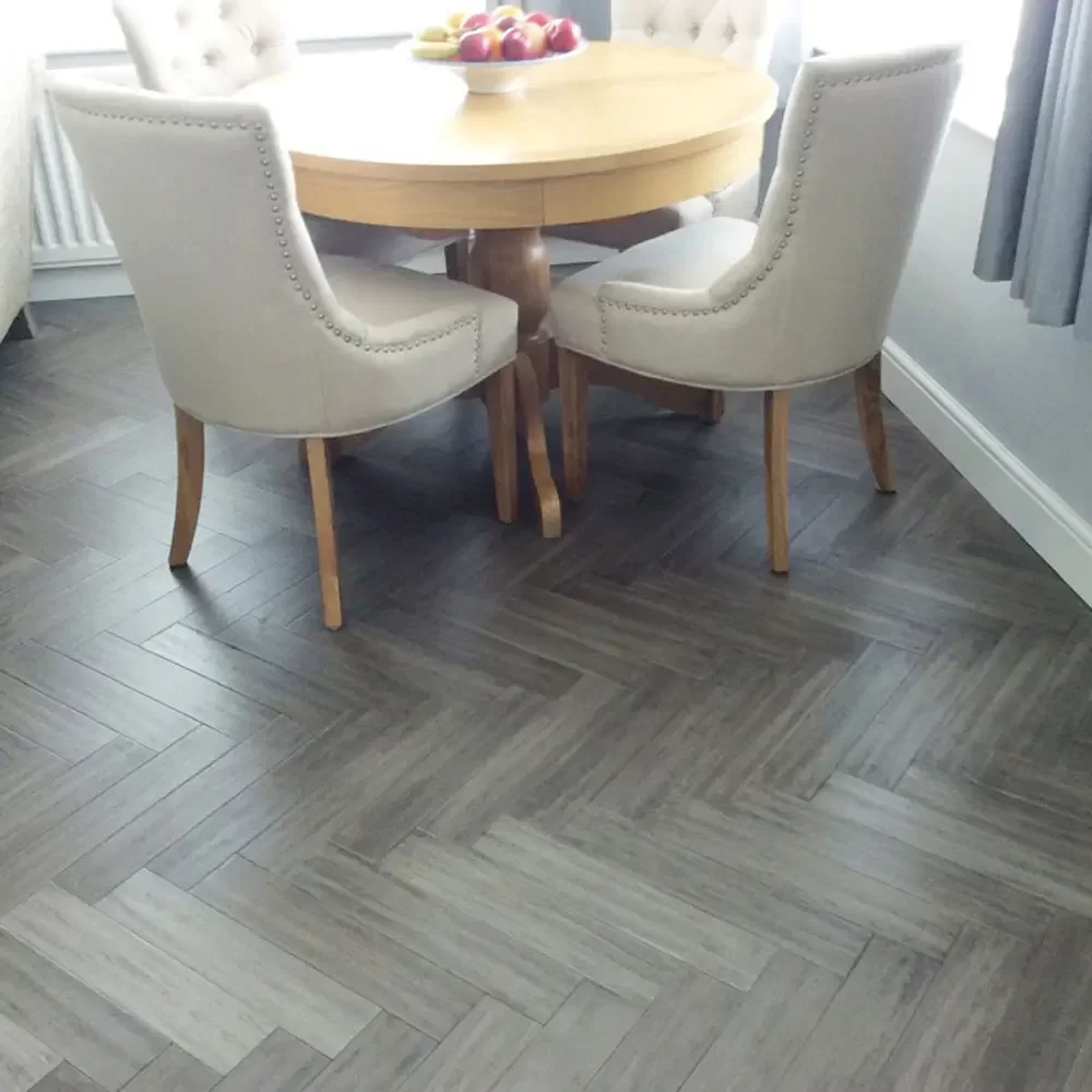 Grey Parquet Flooring