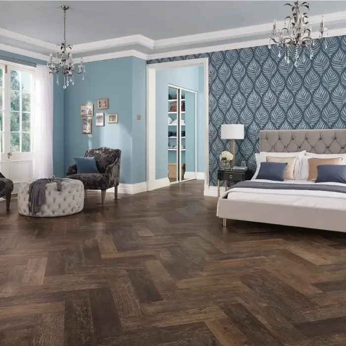 Dark Parquet Flooring