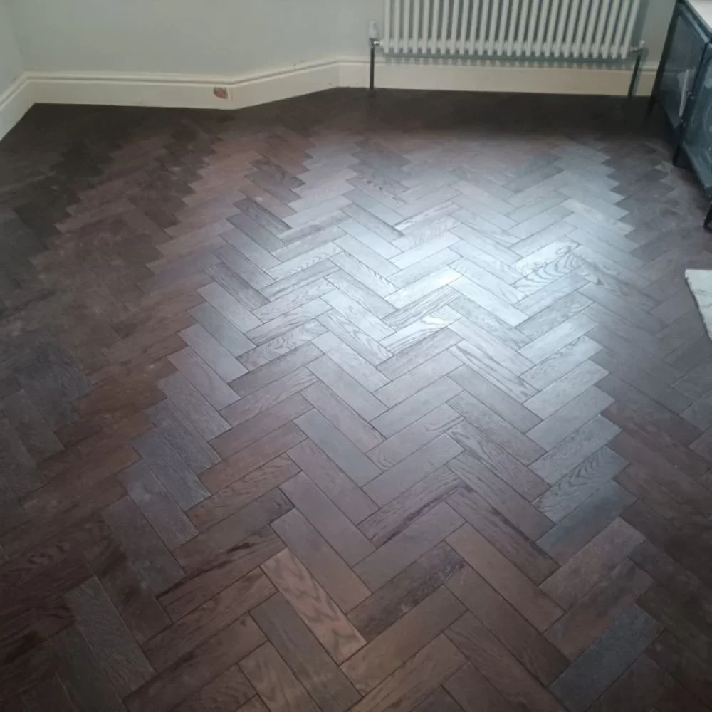 Dark Parquet Flooring