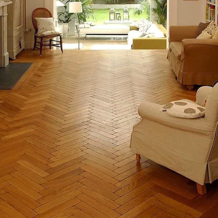 reclaimed parquet flooring