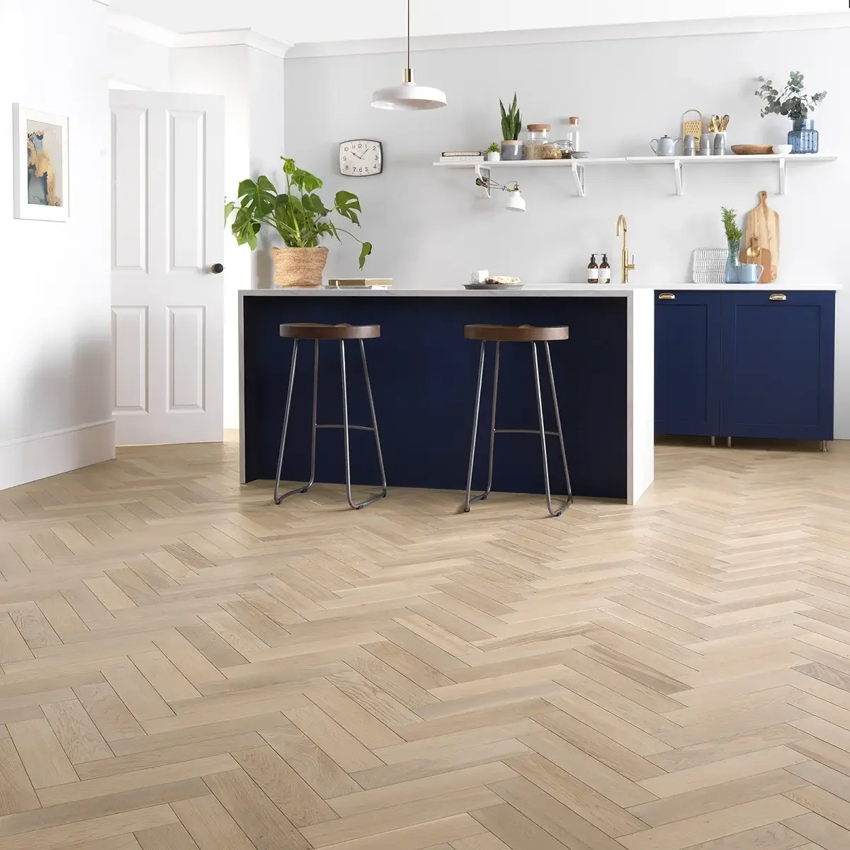Home parquet pattern flooring