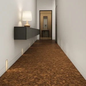Cork Flooring Cork Flooring in Hallway