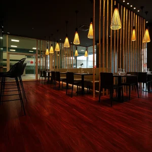 HDF Flooring HDF Flooring in Restaurant