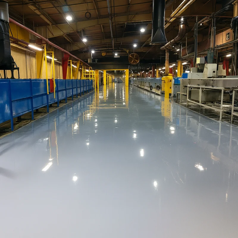 Industrial Epoxy Flooring in Manufacturing