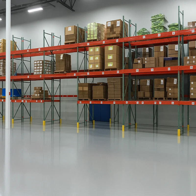 Industrial Epoxy Flooring in Warehouse