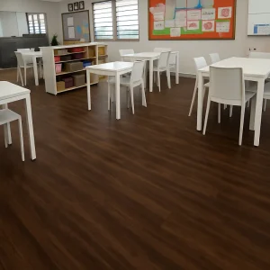 LVT FLOORING LVT Flooring in Class Room
