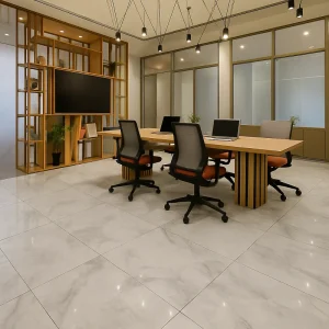 Porcelain Flooring Porcelain Flooring in Office