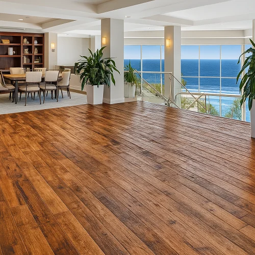 Reclaimed Parquet Flooring in Commercial
