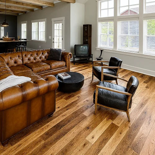 Reclaimed Parquet Flooring in Residential