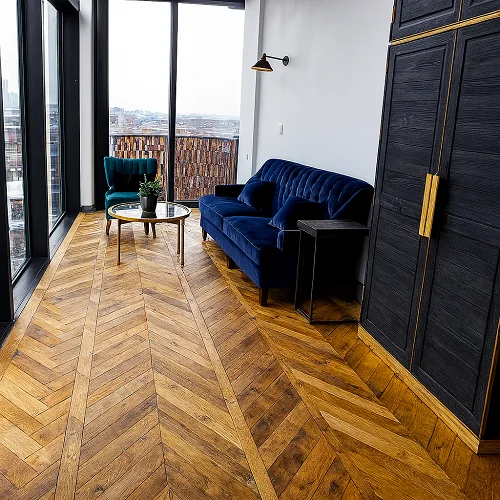 Reclaimed Parquet Flooring in Residential 
