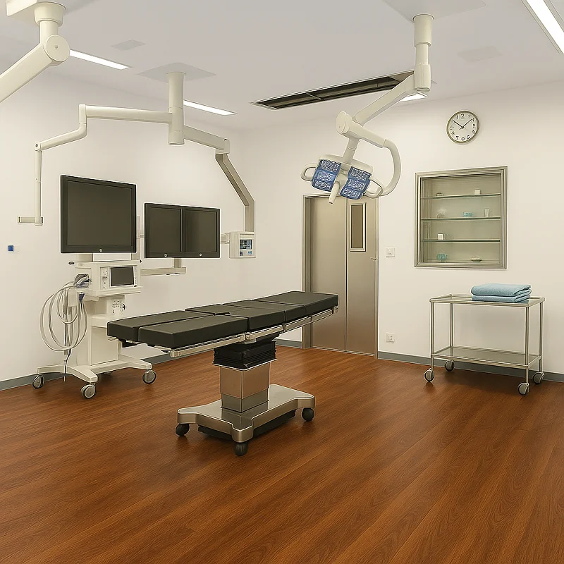 Spc Flooring in Hospital
