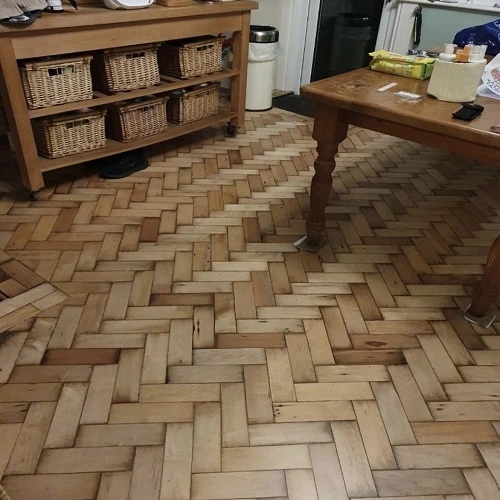 Reclaimed Parquet Flooring