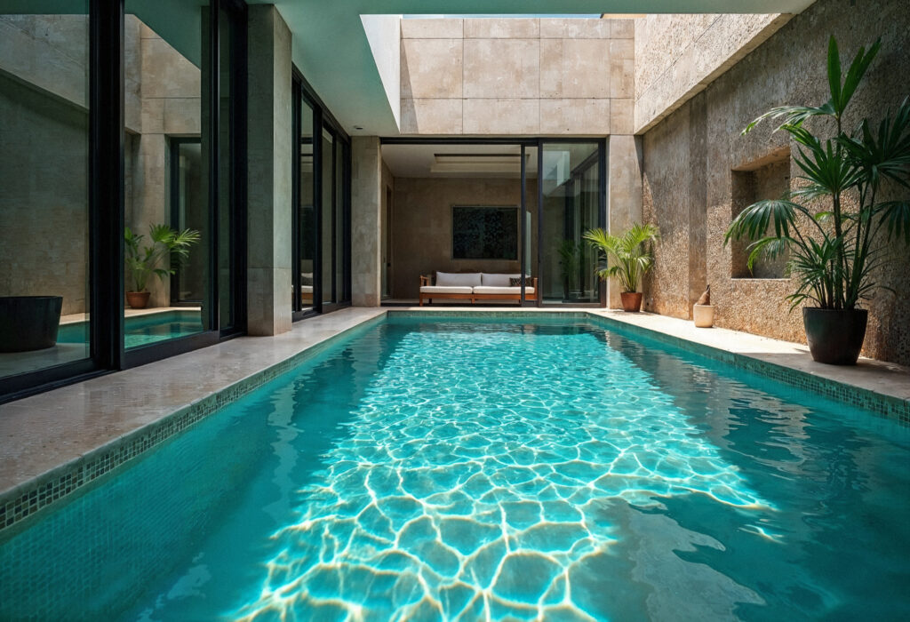 Parquet for Dubai Pool Cabana and Changing Rooms Parquet for Dubai Pool Cabana and Changing Rooms