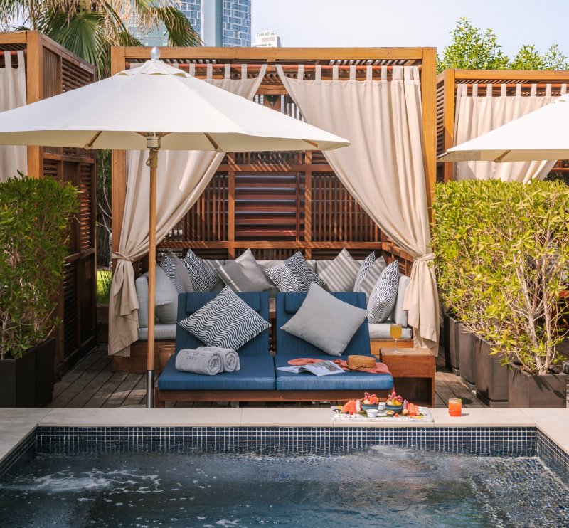Parquet for Dubai Pool Cabana and Changing Rooms Parquet for Dubai Pool Cabana and Changing Rooms