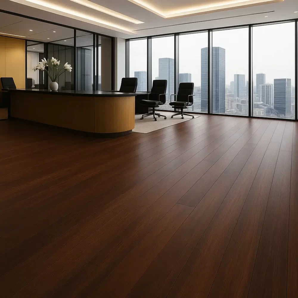 Dark Wood Floors Commercial