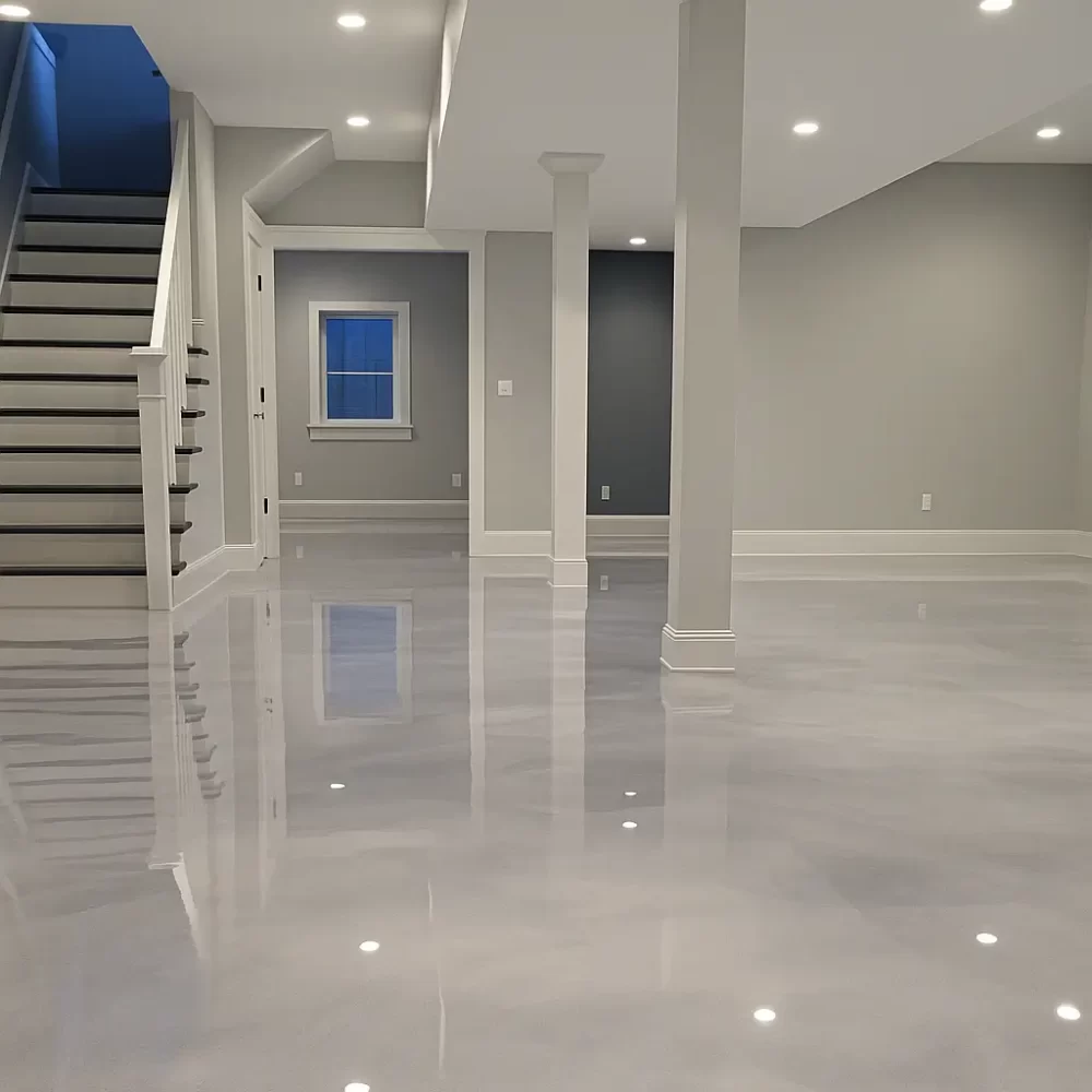 Epoxy Basement Flooring Residential