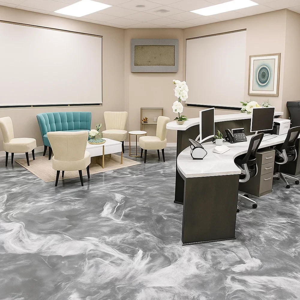 Metallic Epoxy Flooring [Commercial}