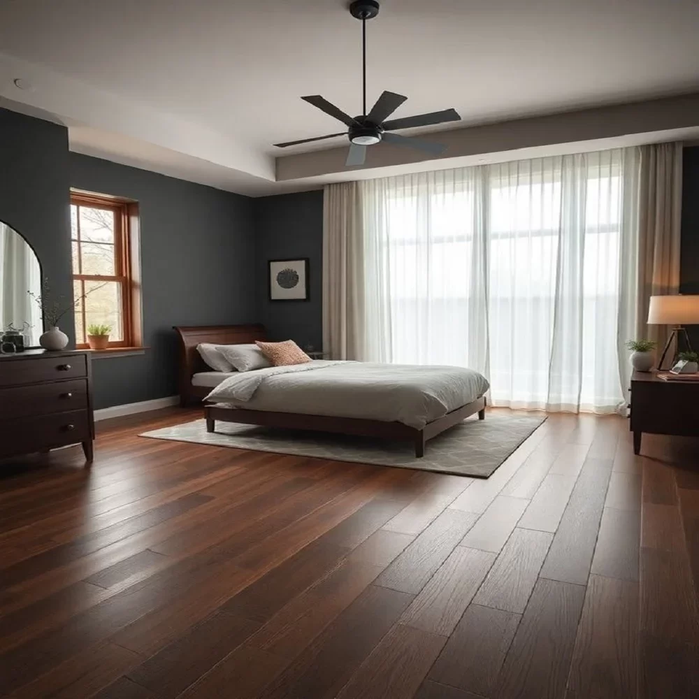 Residential Solid Wood Parquet Flooring