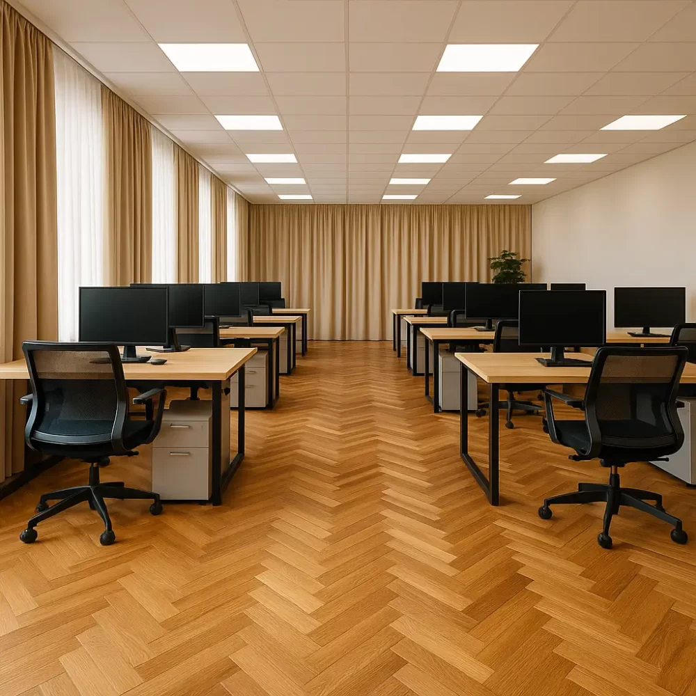 Solid Wood Flooring commerical