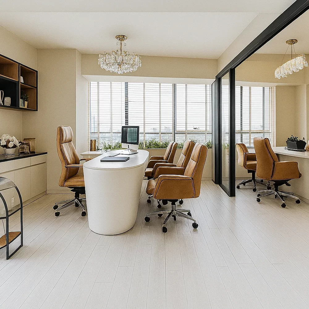 White Wood Flooring [Commercial]