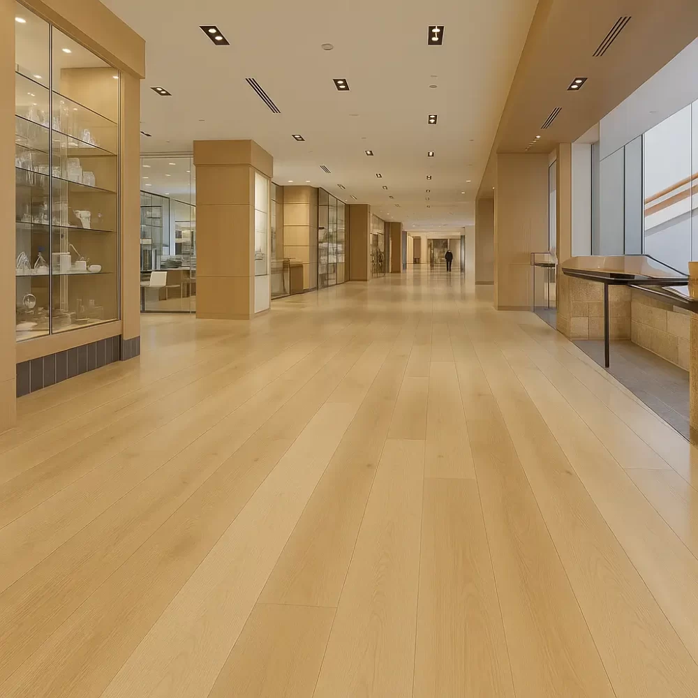 Wide Plank Wood Flooring Commercial